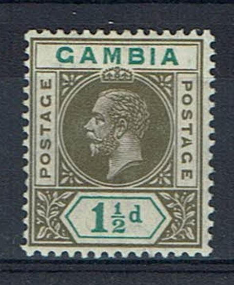 Image of Gambia SG 88a MM British Commonwealth Stamp